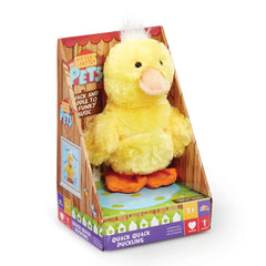 ADDO Quack Quack Duckling – Interactive Walk Along Pet - Colorland Toys