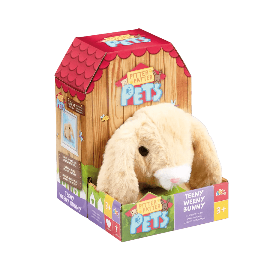 ADDO Teeny Weeny Floppy Bunny – Interactive Plush Pet