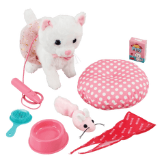 ADDO Walk Along Cat Deluxe – Interactive Plush Pet - Colorland Toys