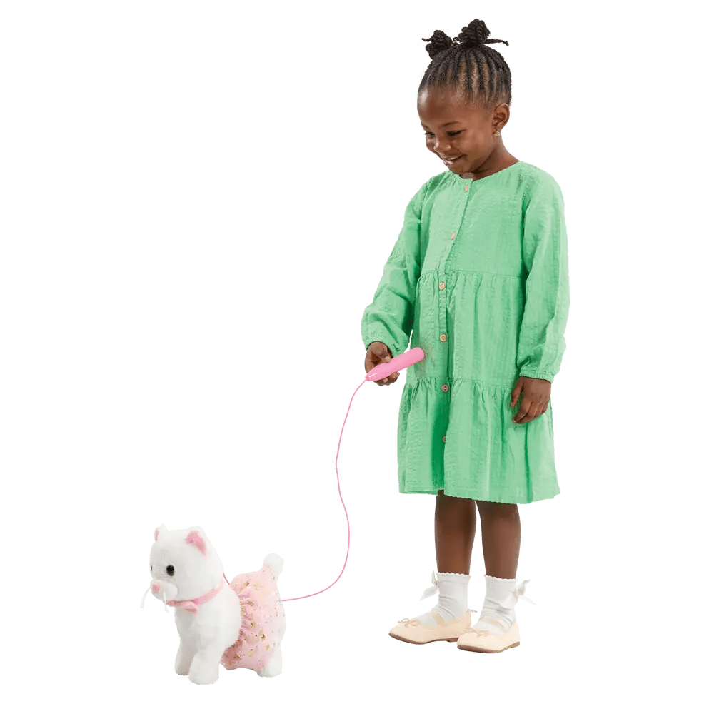 ADDO Walk Along Cat Deluxe – Interactive Plush Pet - Colorland Toys