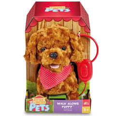 ADDO Walk Along Cockapoo – Interactive Plush Puppy - Colorland Toys