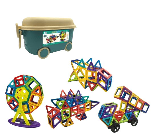AIG Magnetic Blocks 168 Pcs 21113A - Colorland Toys