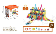 AIG Magnetic Building Blocks 94 Pcs CH1130 - Colorland Toys