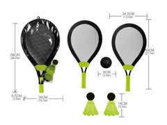 AIG Racquet Set AZ1815RK - Colorland Toys