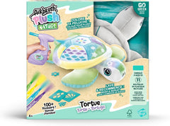 Airbrush Plush Nature - Green Turtle OFG280 - Colorland Toys