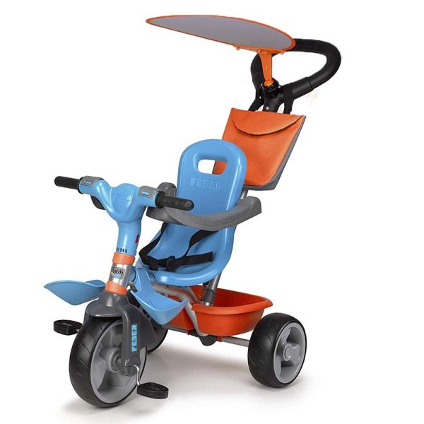 Feber Tricycle Baby Plus Music Blue Orange 800012100 - Colorland Toys