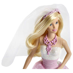 Royal Fairytale Barbie Bride Doll CFF37 - Colorland Toys