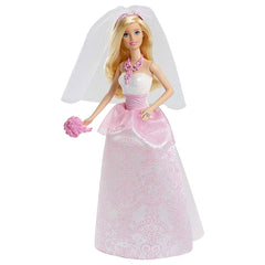Royal Fairytale Barbie Bride Doll CFF37 - Colorland Toys