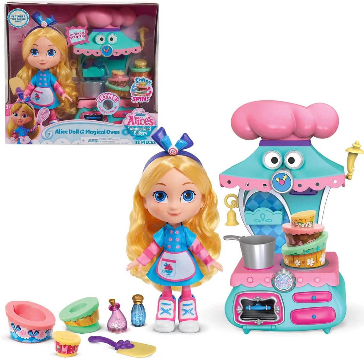 Alice's Wonderland Bakery Alice Doll & Magical Oven JP - 98518 - Colorland Toys