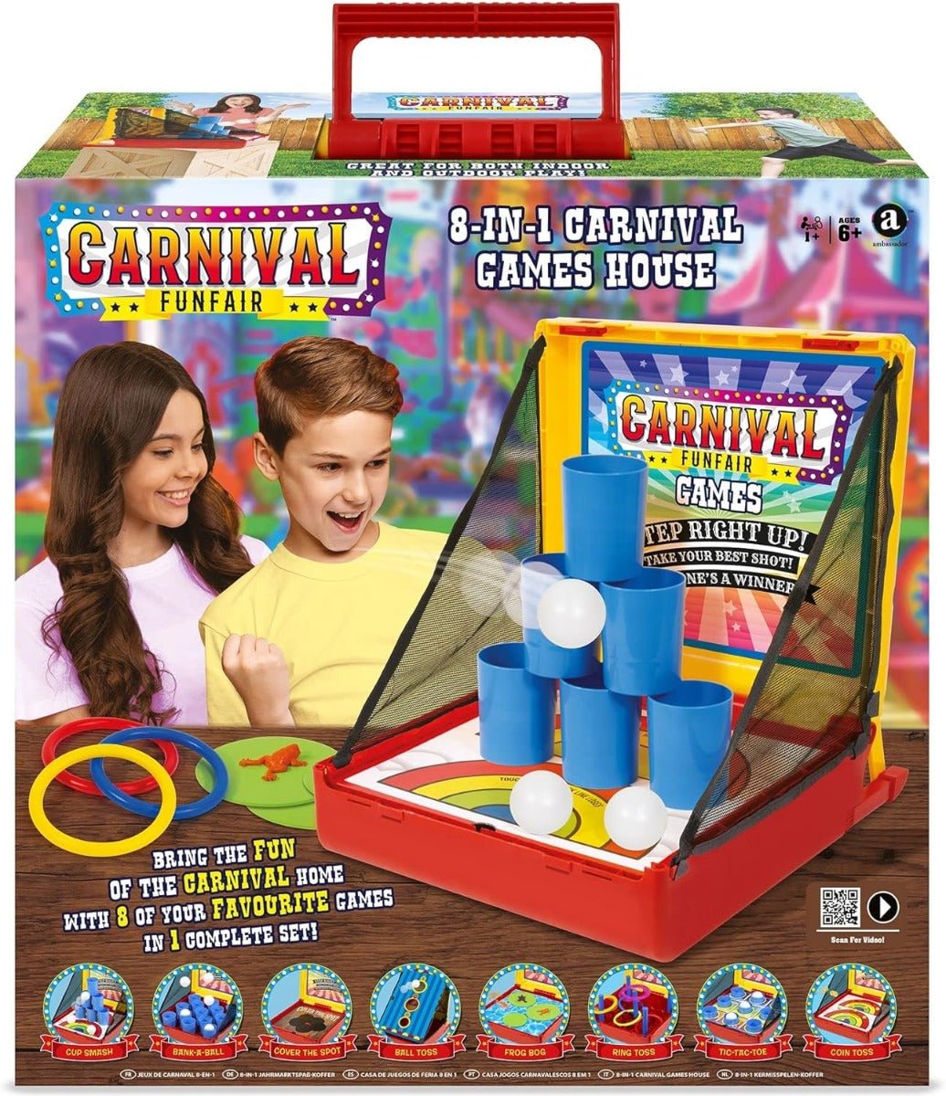 Ambassador 8 - in - 1 Carnival Games GA2106 - Colorland Toys