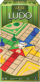 Ambassador Classic Game Wood Ludo - Colorland Toys