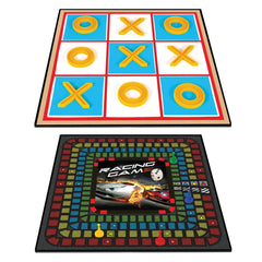 Ambassador Classic Games 2 In 1 Racing Game Tic Tac Toe ST2307 - Colorland Toys