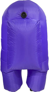 Among Us Crewmate Inflatable Child Costume - Purple - Colorland Toys
