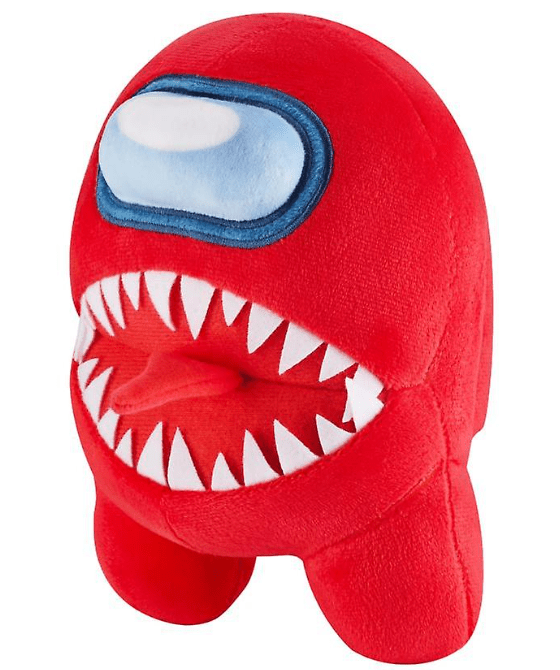 Among Us Impostor Plush 7in Red AU1025 - Colorland Toys