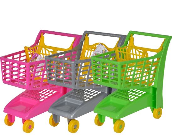 Androni Supermarket Trolley 1 Pcs - Assorted Colour - Colorland Toys