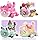 Aphmau MeeMeow Plush 3 - Pack Sparkle Ice Cream 6 - Inch BON - 60203IC - Colorland Toys