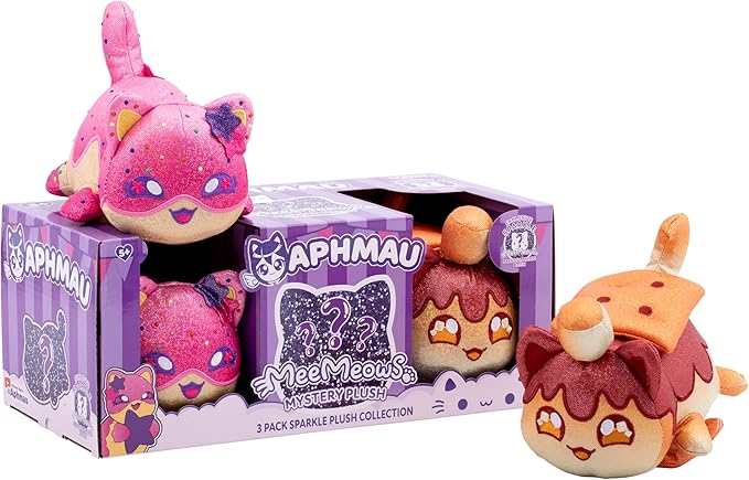 Aphmau Meemeow Plush 3PK Elemental 6Inch - Colorland Toys