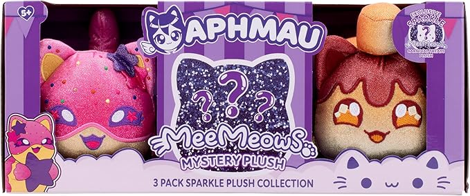 Aphmau Meemeow Plush 3PK Elemental 6Inch - Colorland Toys