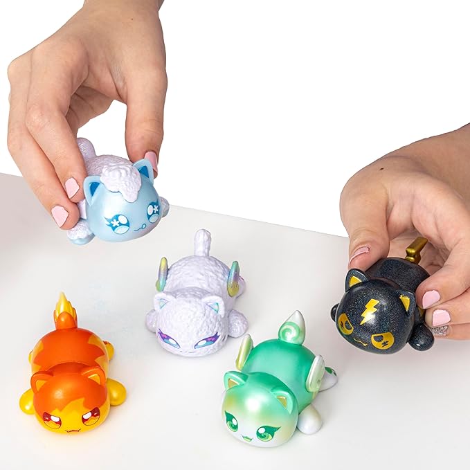 Aphmau Mystery Meemeow Figures Multi - Pack Elemental Glow Party BON - 612153 - Colorland Toys