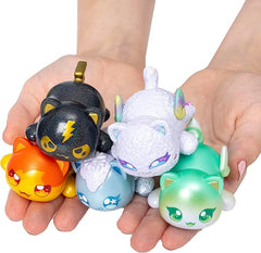 Aphmau Mystery Meemeow Figures Multi - Pack Elemental Glow Party BON - 612153 - Colorland Toys