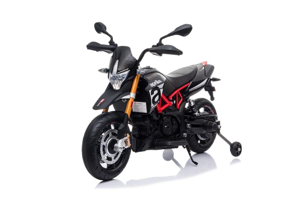 Aprilia Dorsoduro 900 Bike 12V Black - Colorland Toys