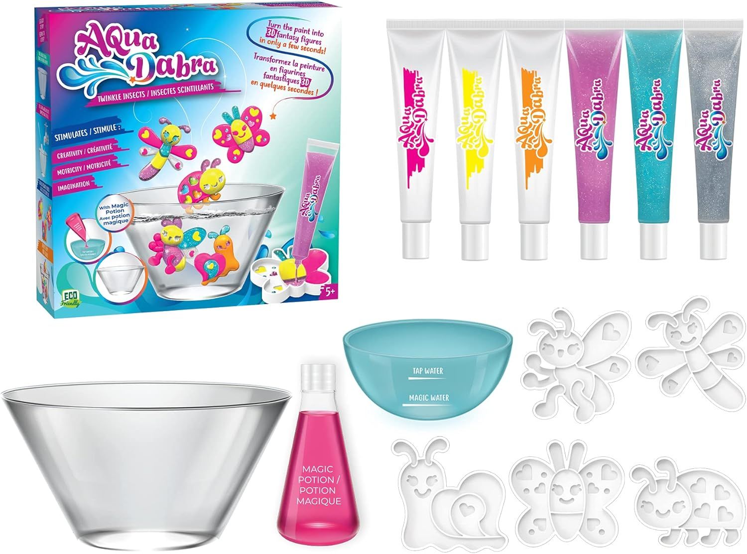 AquaDabra Twinkle Insects Water Bowl 325 - 21 - Colorland Toys