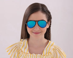 Atom Kid Sunglasses Black/Green AK3 - 2 - Colorland Toys