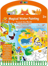 Avenir Magical Water Painting Travel the World AVCH201740 - Colorland Toys