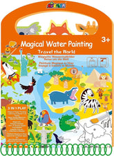 Avenir Magical Water Painting Travel the World AVCH201740 - Colorland Toys