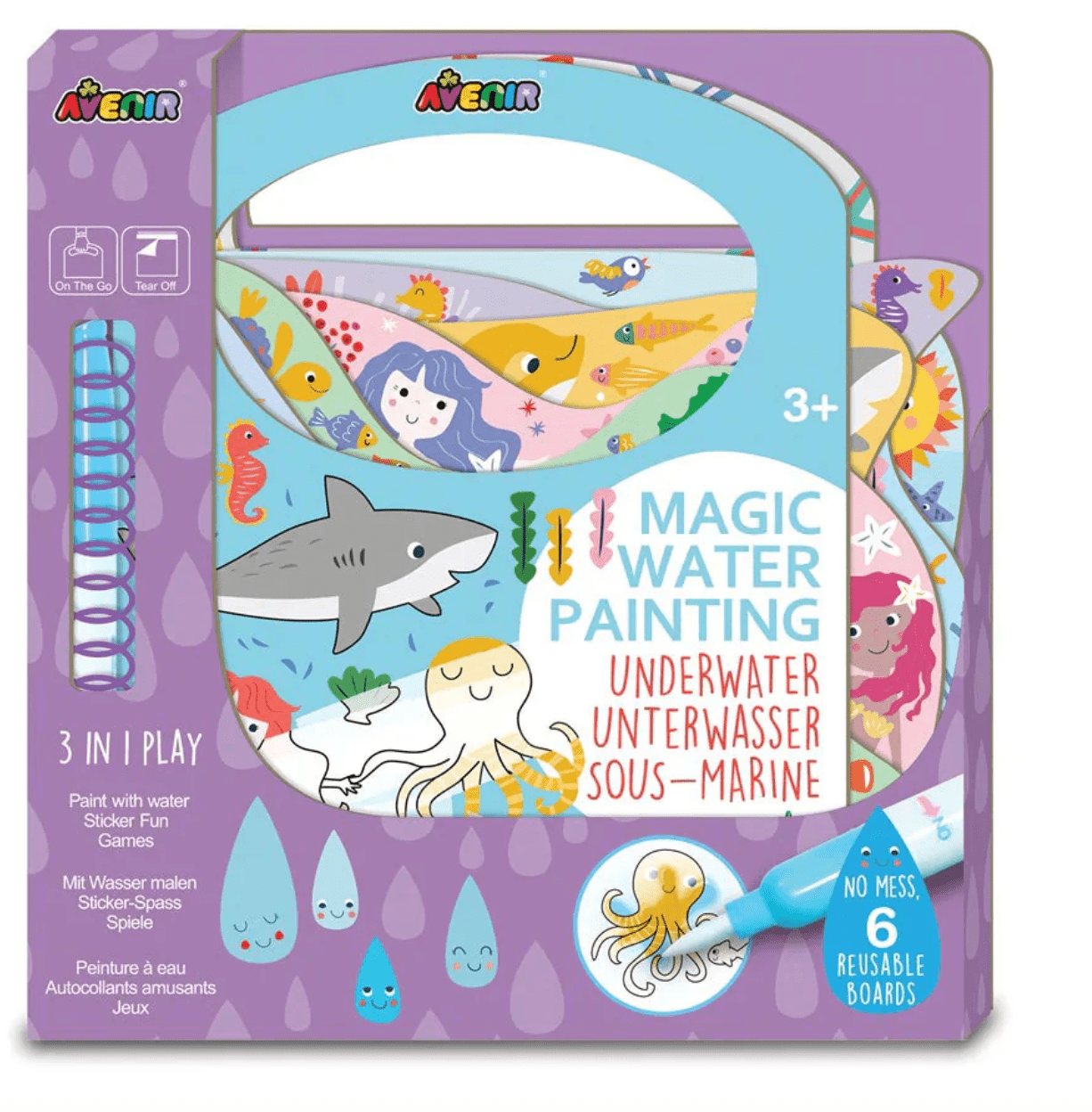 Avenir Water Painting Underwater Kit AVCH211775 - Colorland Toys