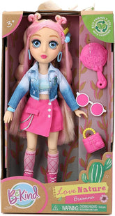 B - Kind Joy Marie Eco Friendly Fashion Doll 15cm 255713056 - Colorland Toys