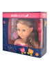 Dolls World Styling Head Ashely Brunette 78592 - Colorland Toys