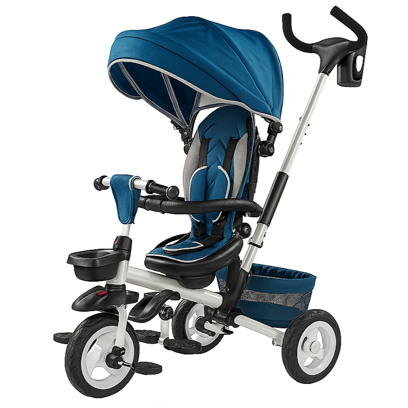 Kids Tricycle Royal Trike Blue LB-TR385HC - Colorland Toys