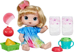Baby Alive Fruity Sips Baby Doll - Blonde Hair/Blue Eyes F7356 - Colorland Toys