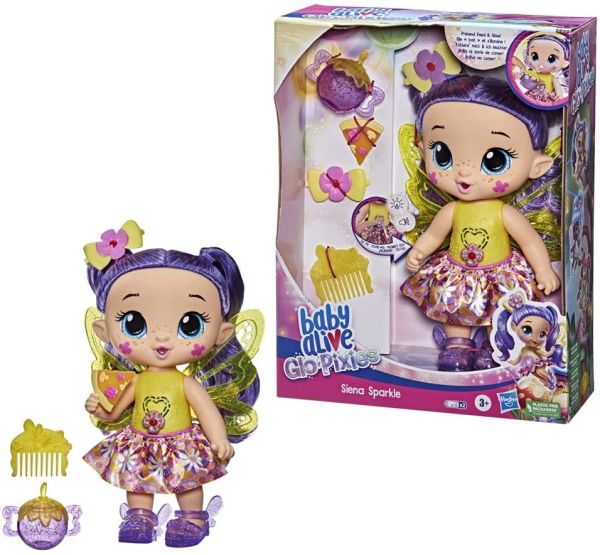 Baby Alive GloPixies Siena Sparkle Doll F2593 - Colorland Toys