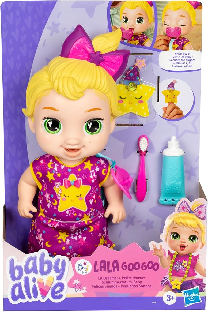 Baby Alive Little Dreamer Lala Goo Goo Baby Doll - Colorland Toys