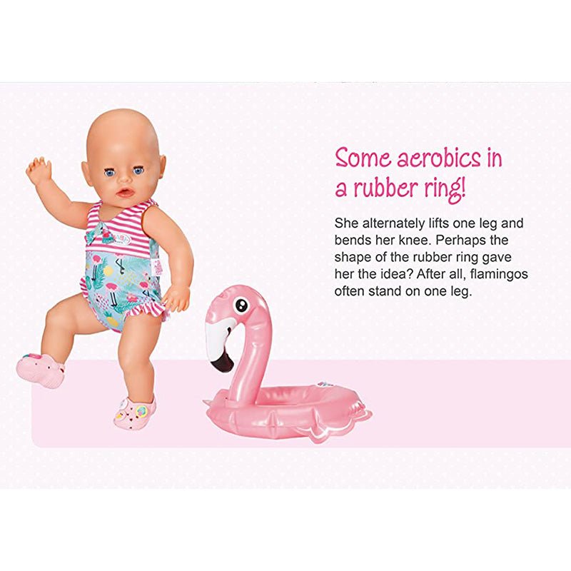 Baby Born Holiday Swim Fun Set 43cm - Colorland Toys