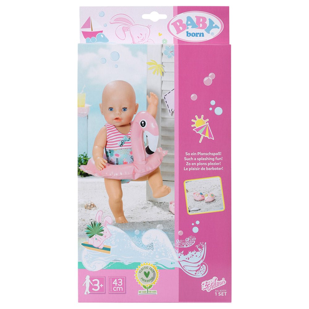 Baby Born Holiday Swim Fun Set 43cm - Colorland Toys
