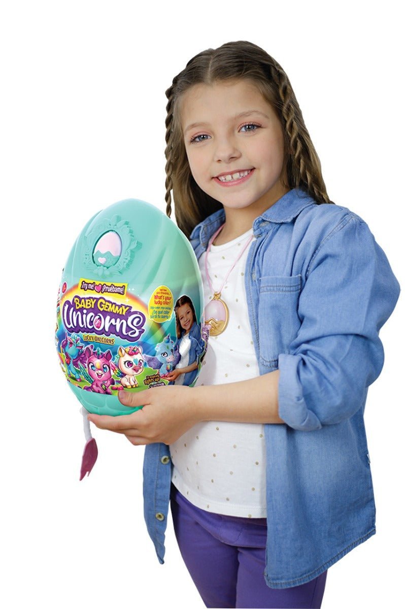 Baby Gemmy Lucky Unicorns Magic Egg XL GD012A1 - Colorland Toys