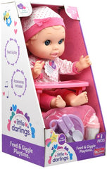 Baby Maziuna Feed & Giggle Playtime 12inch BM3920 - Colorland Toys