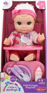 Baby Maziuna Feed & Giggle Playtime 12inch BM3920 - Colorland Toys