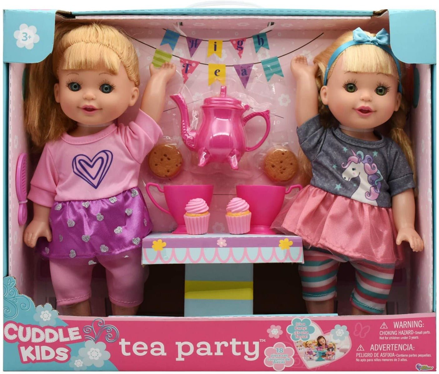 Baby Maziuna Little Darlings Tea Party 14inch BM3738 - Colorland Toys