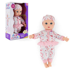 Baby Maziuna Talking Baby 13 - Inch BM3114 - Colorland Toys