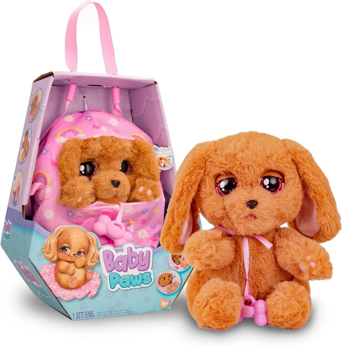 Baby Paws Sleeping Puppies - Cocker 917637 - Colorland Toys