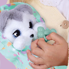 Baby Paws Sleeping Puppies - Husky 917644 - Colorland Toys