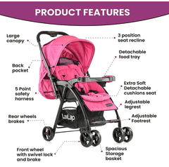 Baby Stroller Purple - Colorland Toys