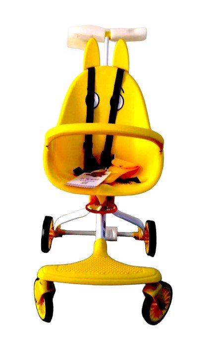 Baby Stroller Yellow S5147 V13 - A - Colorland Toys