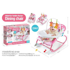 Baby Toddler 2 in 1 Dining Chair B8507 - Colorland Toys