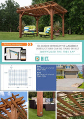 Backyard Discovery 12' by 10' Cedar Pergola 6214 - Colorland Toys