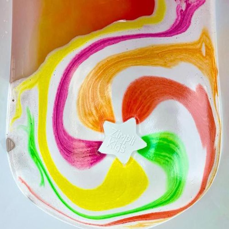 Baff Bomb White Star Rainbow Effect 6800006528 - Colorland Toys